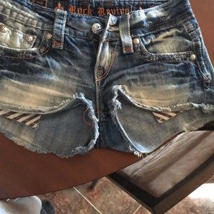 Size 26 Rock Revival shorts